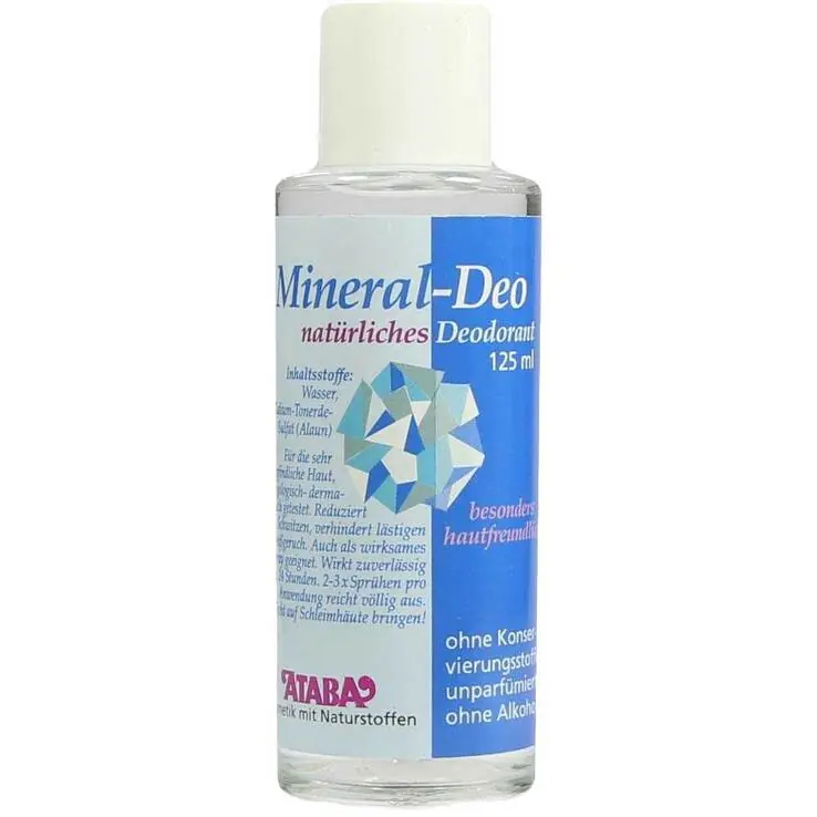 Ab Werk Ataba Mineral Deo Pumpspray Ersatzpackung, 125 ml