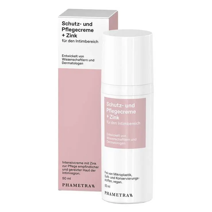 Intim Schutz- und Pflegecreme + Zink, 50 ml Direkt Vom Hersteller