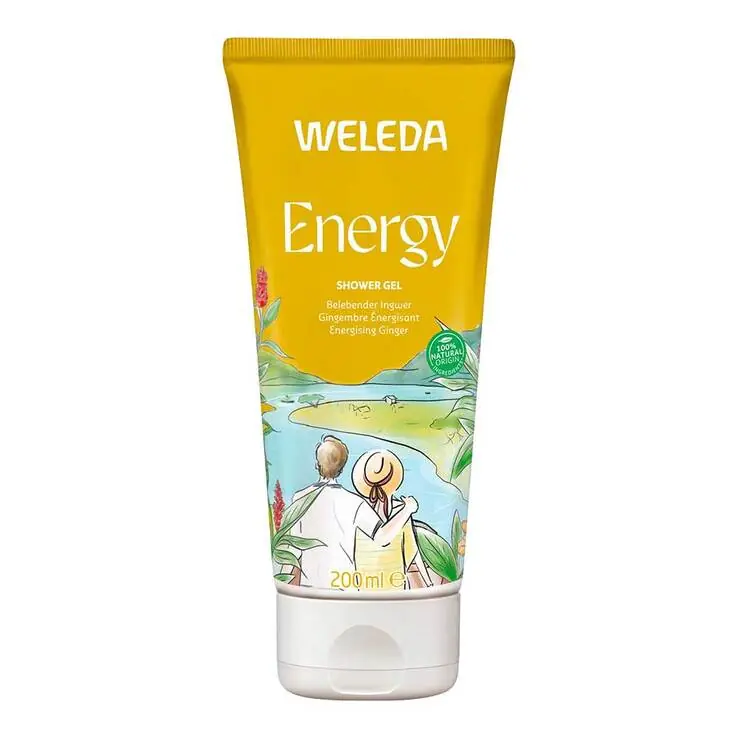 Weleda Energy Shower Gel Ingwer, 200 ml Hochwertig