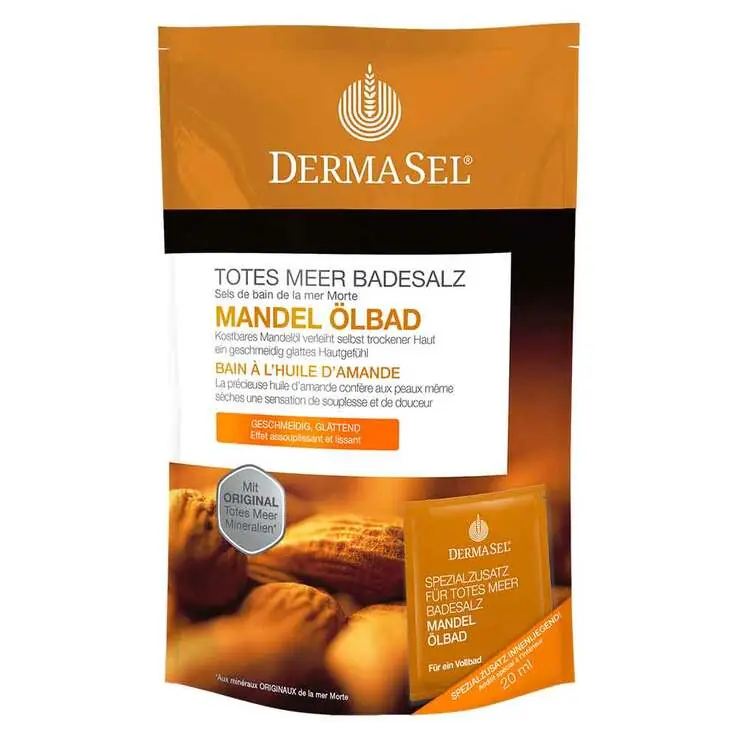 Dermasel Spa Totes Meer Badesalz Mandel Ölbad, 1 P Sonderaktion