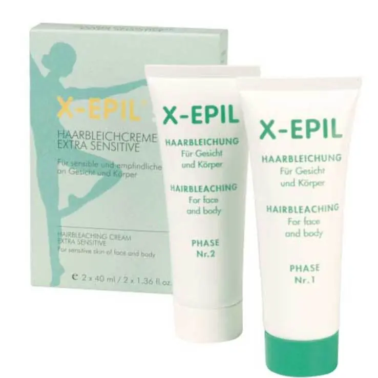 Beliebt X-Epil Haarbleichcreme, 2X40 ml