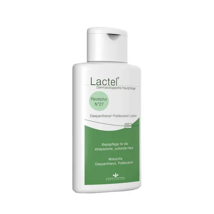 Expressversand Lactel Nr.27 5% Dexpanthenol und Polidocanol Lotion, 250 ml