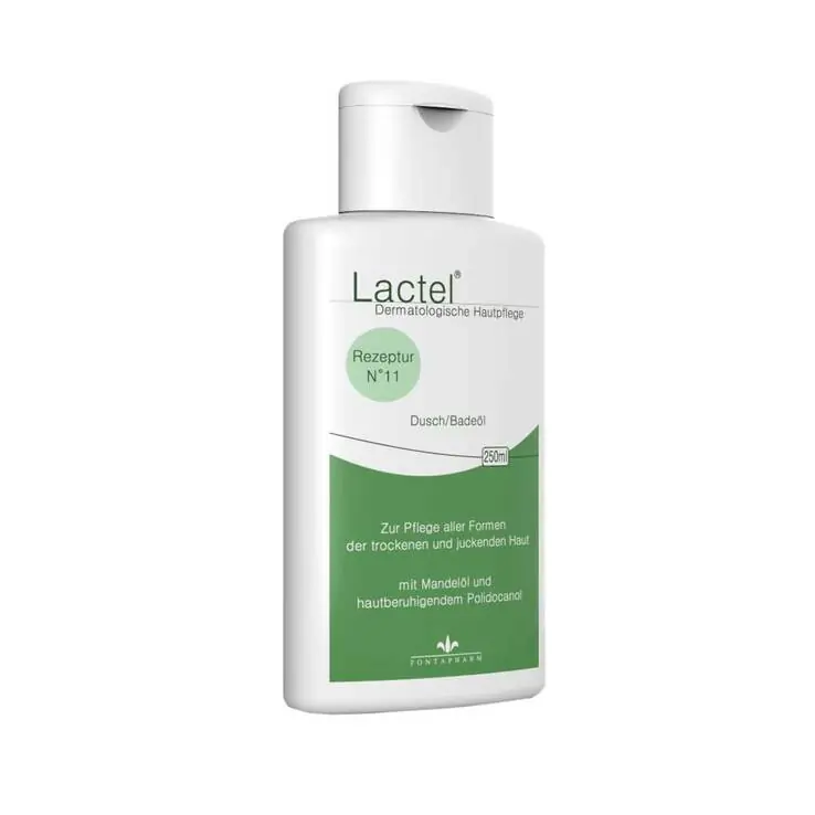Aktuell Lactel Nr.11 Dusch/Badeöl mit Mandelöl, 250 ml
