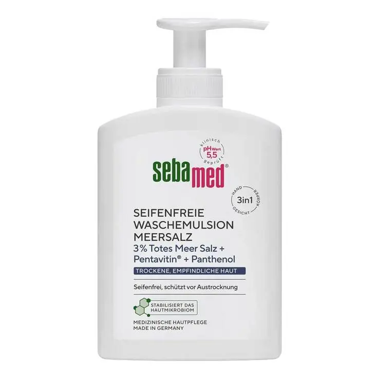 Sebamed Meersalz Wasch-Emulsion, 200 ml Neue Ware
