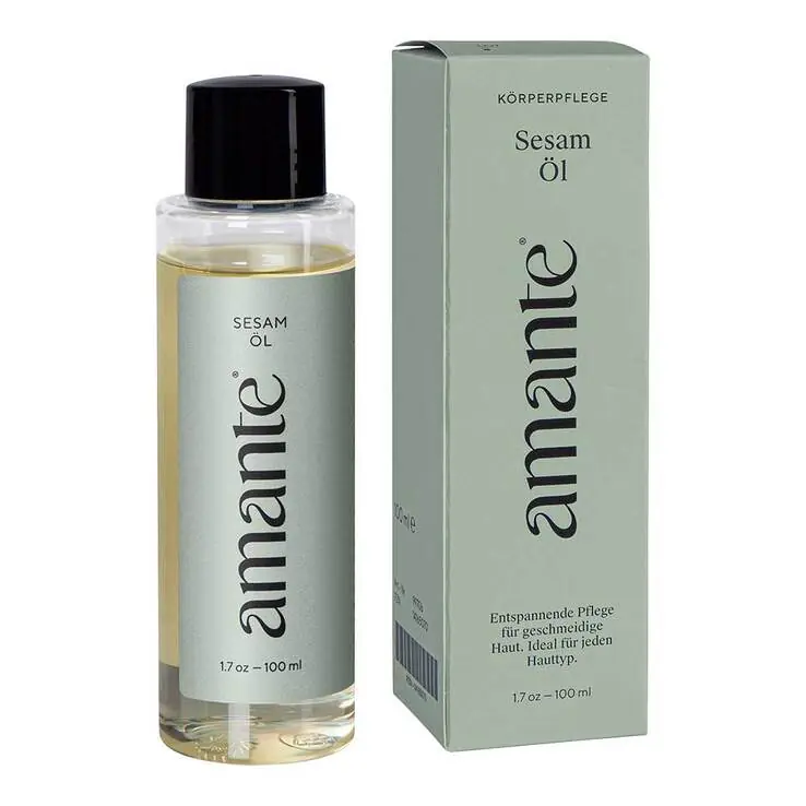 Sesamöl 100% rein Hautpflegeöl Amante, 100 ml Limited Edition