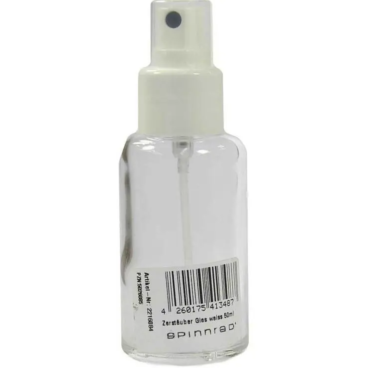 Zerstäuber Glas weiß 50ml, 1 St Finale Aktion