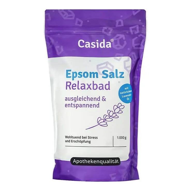 Epsom Salz Relaxbad mit Lavendel, 1 kg Online Kaufen