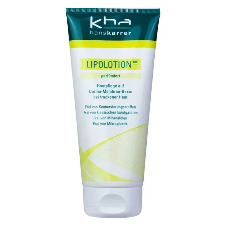 Neue Kollektion Hans Karrer Lipolotion Eco parfümiert, 200 ml