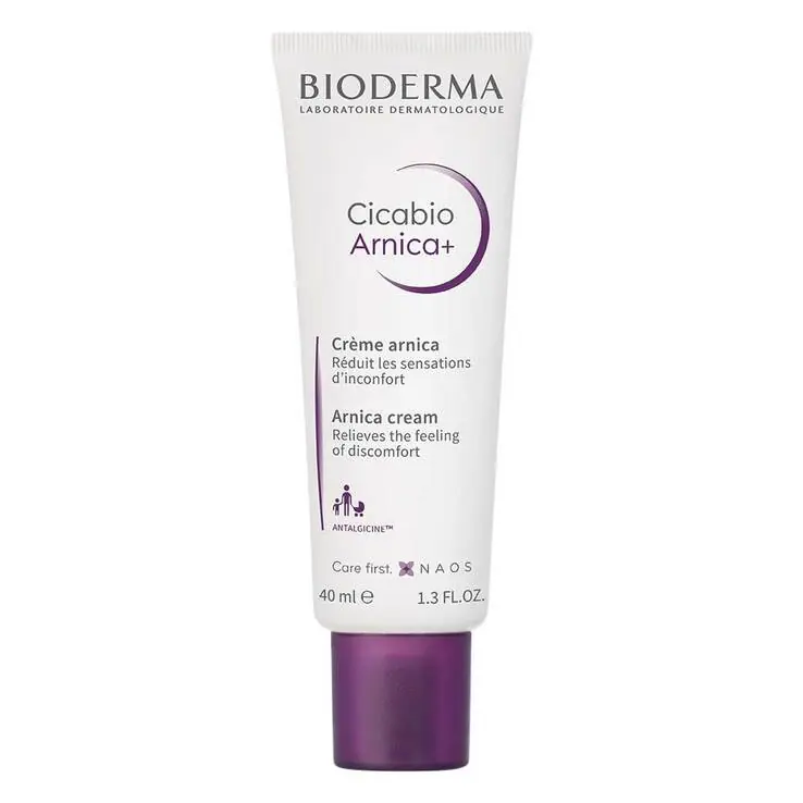 Bioderma Cicabio Arnica + Pflegecreme für geschädigte Haut, Schwellungen und Hämatome, 40 ml Schneller Versand