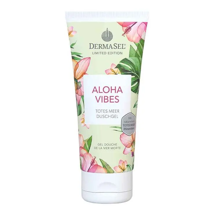 Dermasel Totes Meer Duschgel Aloha Vibes limited Edition, 100 ml Preisknaller
