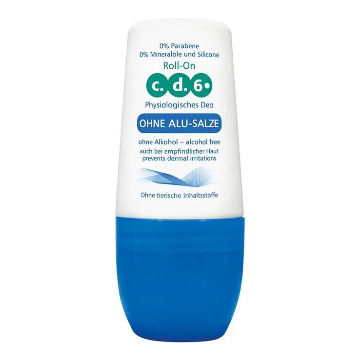 Bestpreis CD6 physiologisches Pflege Deo ohne Aluminiumsalze, 60 ml