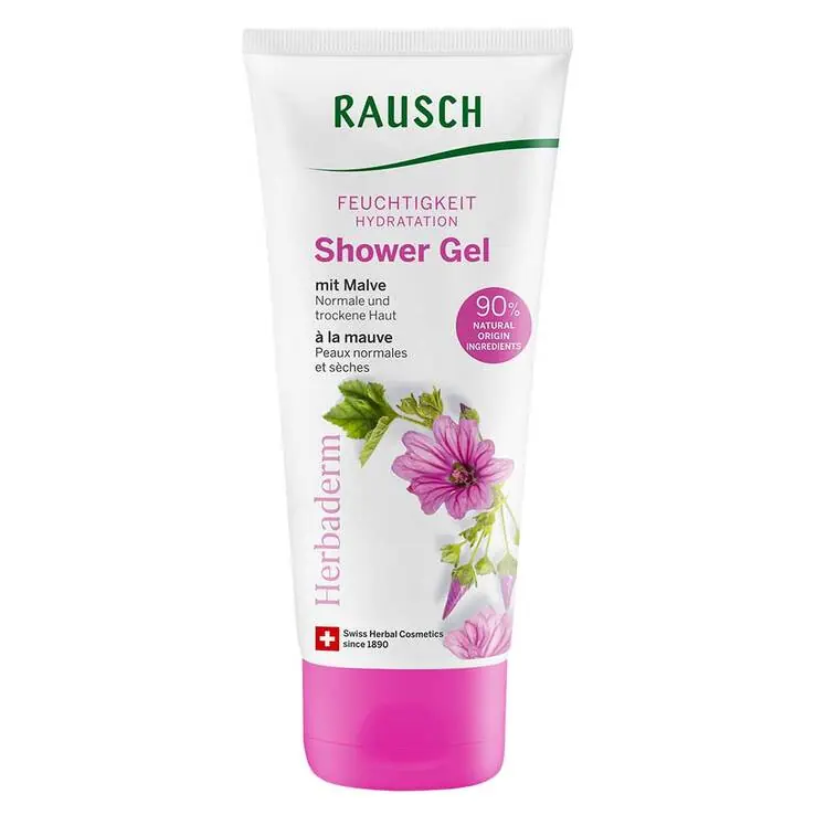 Rausch Feuchtigkeit Shower Gel mit Malve, 200 ml Neue Kollektion
