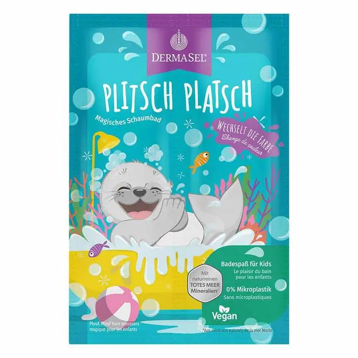 Gratis Versand Dermasel Totes Meer Plitsch Platsch Kinderschaumb., 2X15 ml