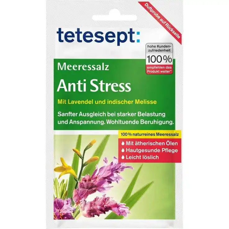 Tetesept Meeressalz Anti-Stress, 80 g Markenware
