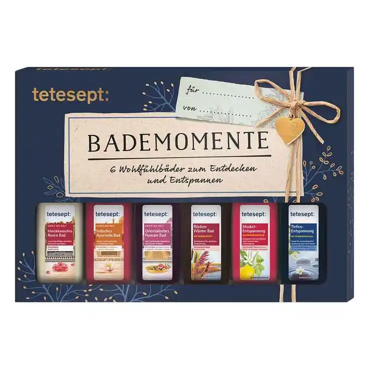 Zertifiziert Tetesept Geschenkset Bademomente, 6X20 ml
