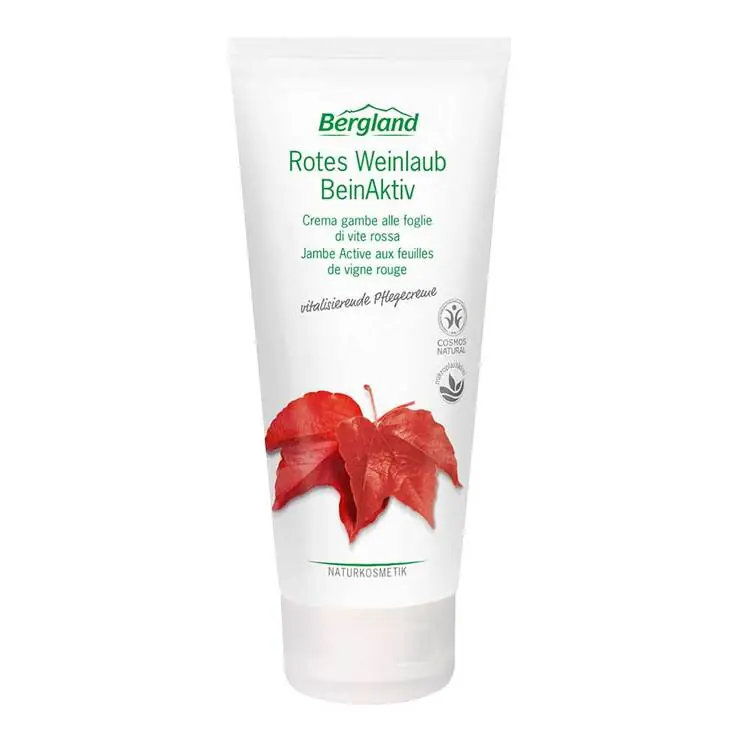 Kostenloser Versand Rotes Weinlaub Beinaktiv Creme, 200 ml