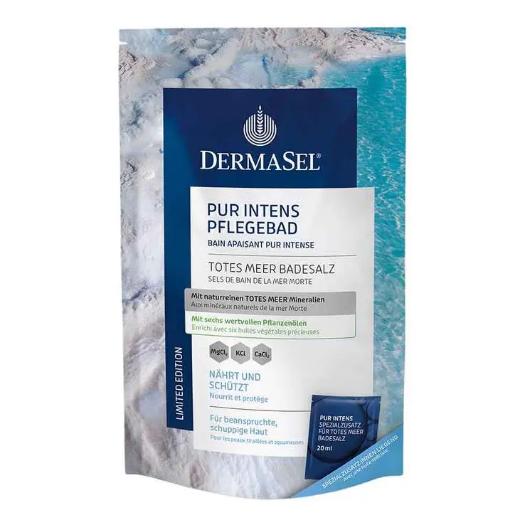 Dermasel Totes Meer Pur Intens Pflegebad 400g + 20ml, 1 P Sonderangebot