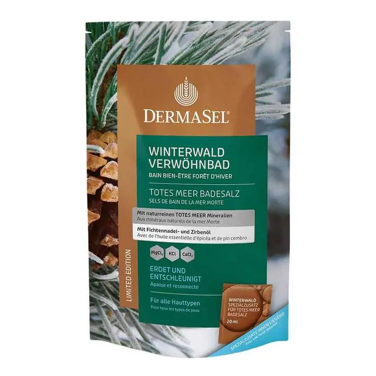 Sichere Zahlung Dermasel Totes Meer Winterwald Verwöhnbad, 1 P