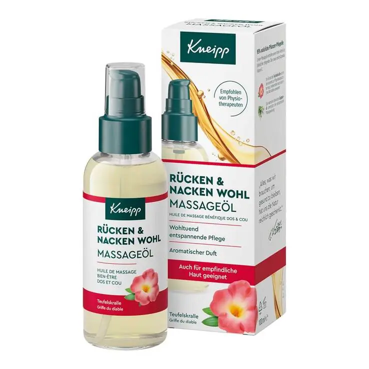 Sichere Zahlung Kneipp Massageöl Rücken & Nacken Wohl, 100 ml