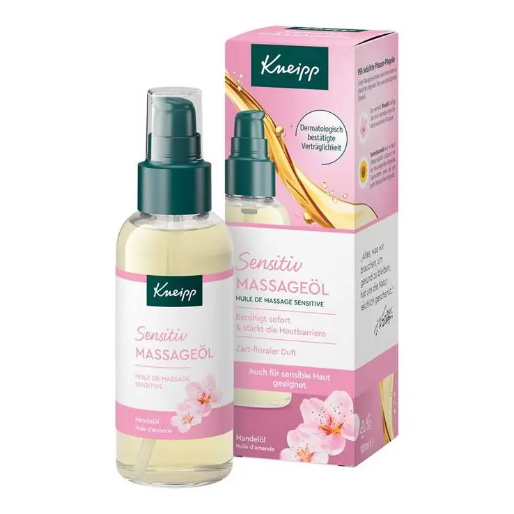Kneipp Sensitiv Massageöl, 100 ml Echt