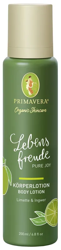 Zertifiziert PRIMAVERA Lebensfreude Körperlotion 6 x 200ml