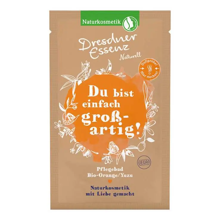 Angebot Dresdner Essenz Pflegebad Du bist einfach großartig, 60 g