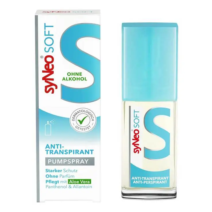 syNeo 5 soft Antitransparent ohne Alkohol Pumpspr.unisex, 30 ml Expressversand
