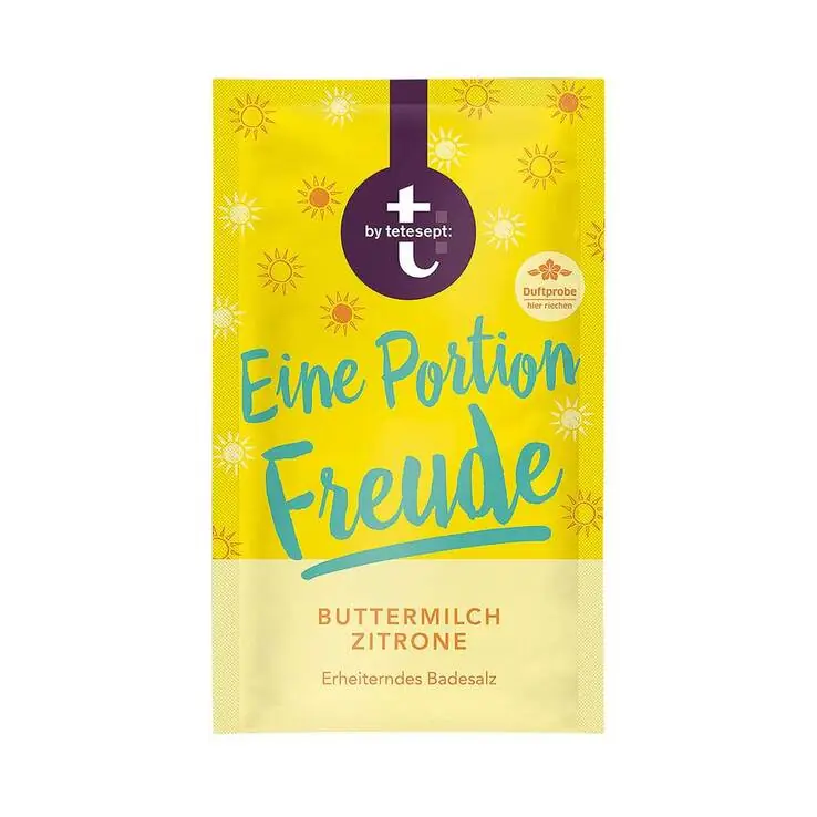 Finale Aktion T BY tetesept Badesalz Eine Portion Freude, 60 g