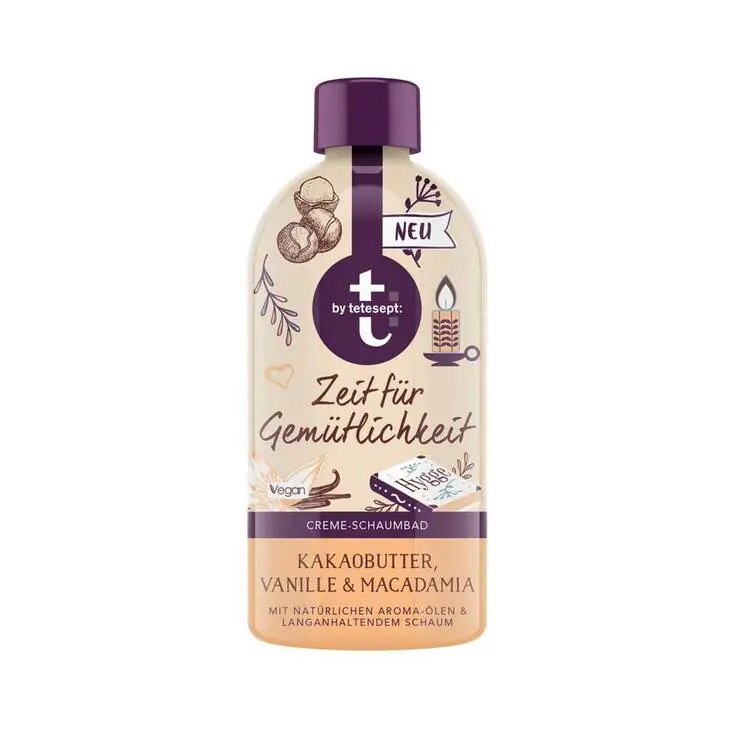 T BY tetesept Schaumbad Zeit für Gemütlichkeit, 420 ml Neu Im Sortiment