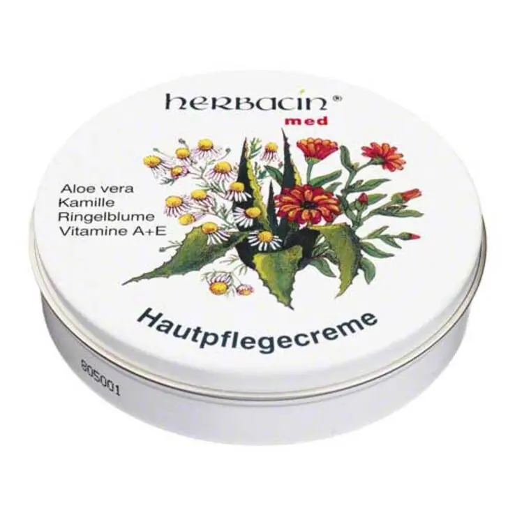 Herbacin med. Hautpflegecrem, 75 ml Echt
