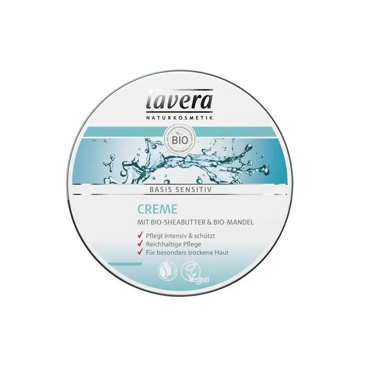 Finale Aktion Lavera Basis Sensitiv Creme, 150 ml