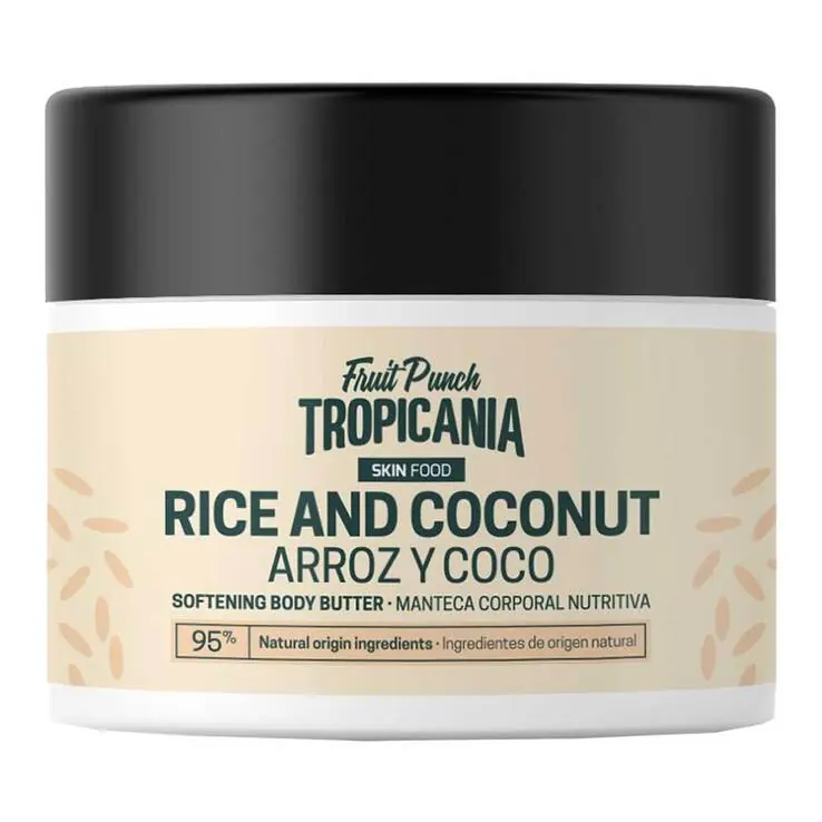 Neue Kollektion Tropicania Körperbutter Reis & Kokosnuss, 200 ml