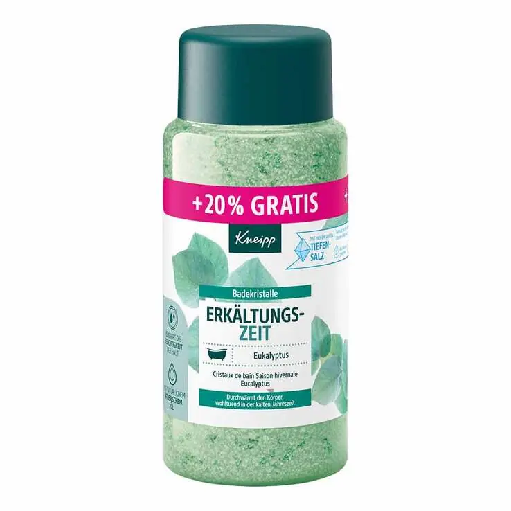 Im Trend Kneipp Badekristalle Erkältungszeit Eukalyptus, 720 g