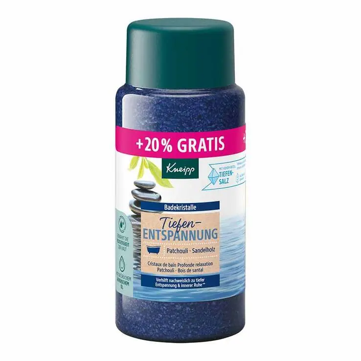 Schneller Versand Kneipp Badekristalle Tiefenentspannung Patchouli, 720 g