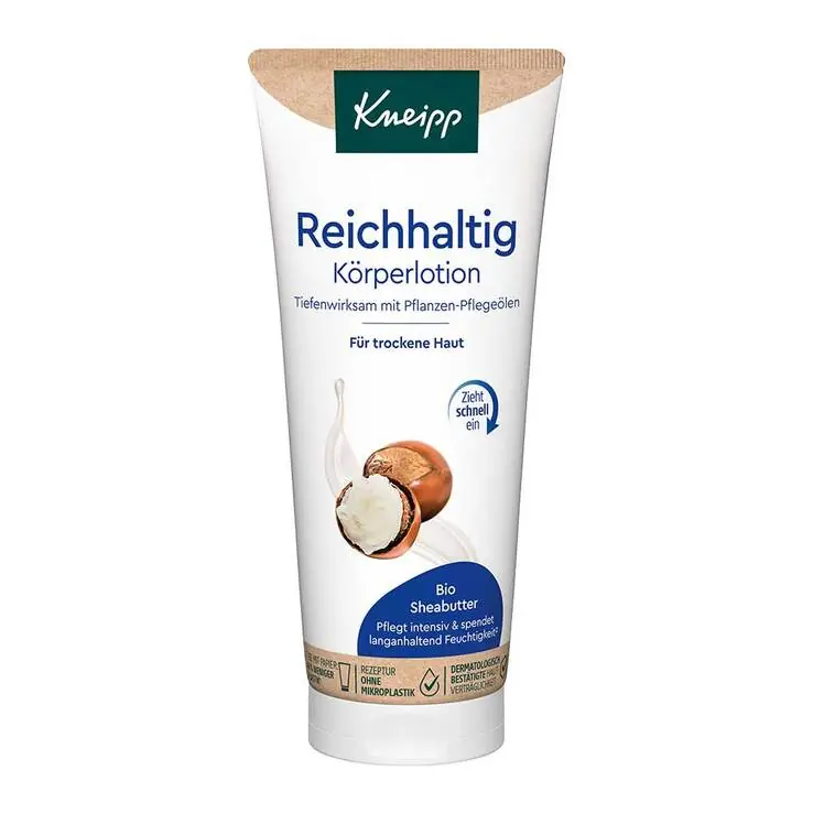 Heute Kaufen Kneipp reichhaltige Körperlotion Bio Sheabutter, 200 ml