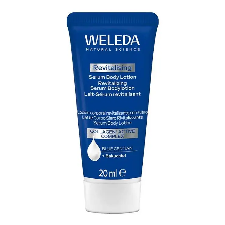 Aktuell Weleda revitalizing Serum Bodylotion, 20 ml