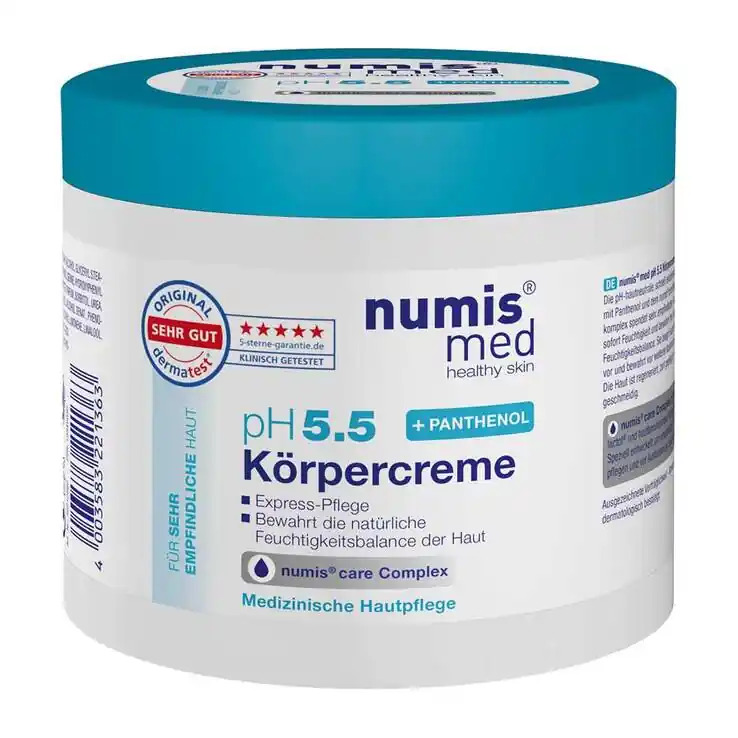 Nur Heute Numis med pH 5,5 Körpercreme, 400 ml