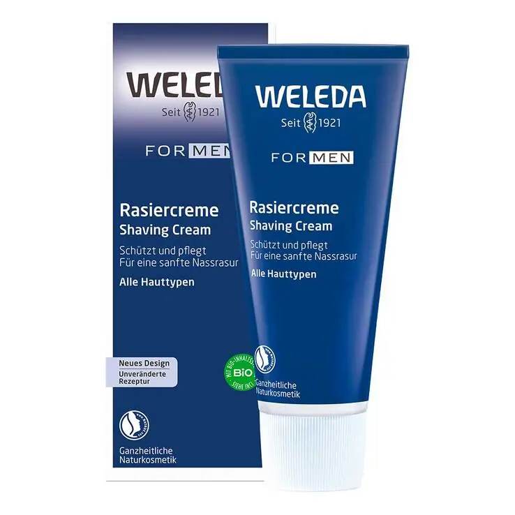 Sichere Zahlung Weleda for Men Rasiercreme, 75 ml