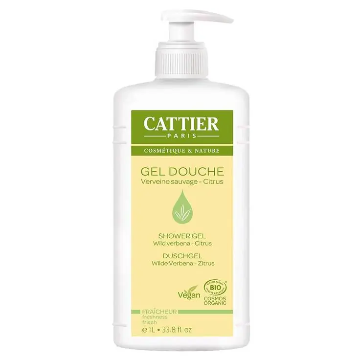 Top-Angebot Cattier Duschgel wilde Verbena Zitrus, 1000 ml