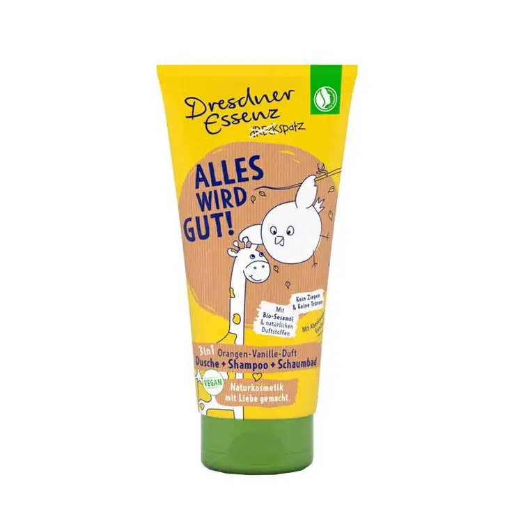 Dresdner Essenz Dreckspatz Duschgel Alles wird gut, 200 ml Limited Edition