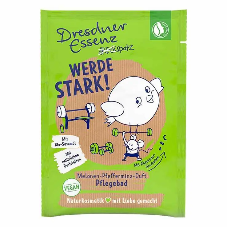 Dresdner Essenz Dreckspatz Pulverbad Werde stark, 50 g Sichere Zahlung