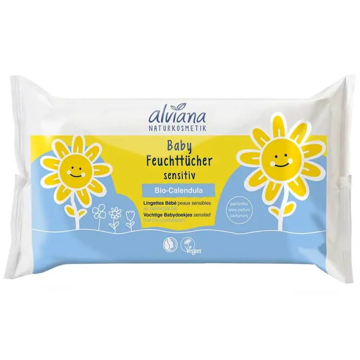 Markenware Alviana Baby Feuchttücher, 1x48 St