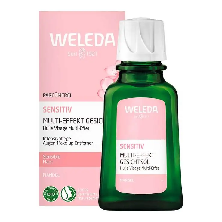 Sofort Bestellen Weleda Sensitiv Multi-Effekt Gesichtsöl Mandel, 50 ml