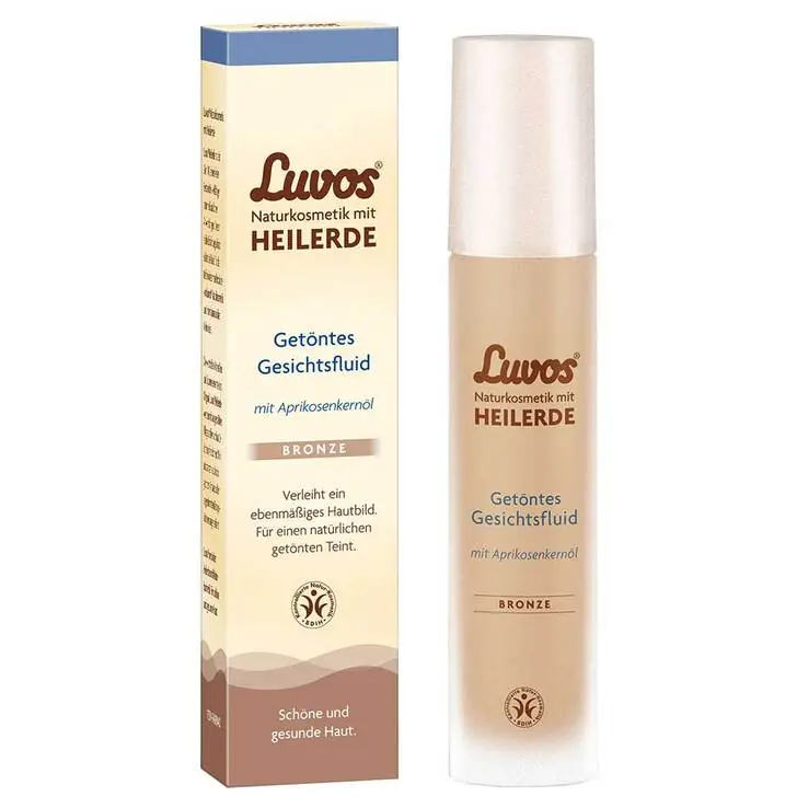 Luvos Naturkosmetik getöntes Gesichtsfluid bronze, 50 ml Wochenendangebot