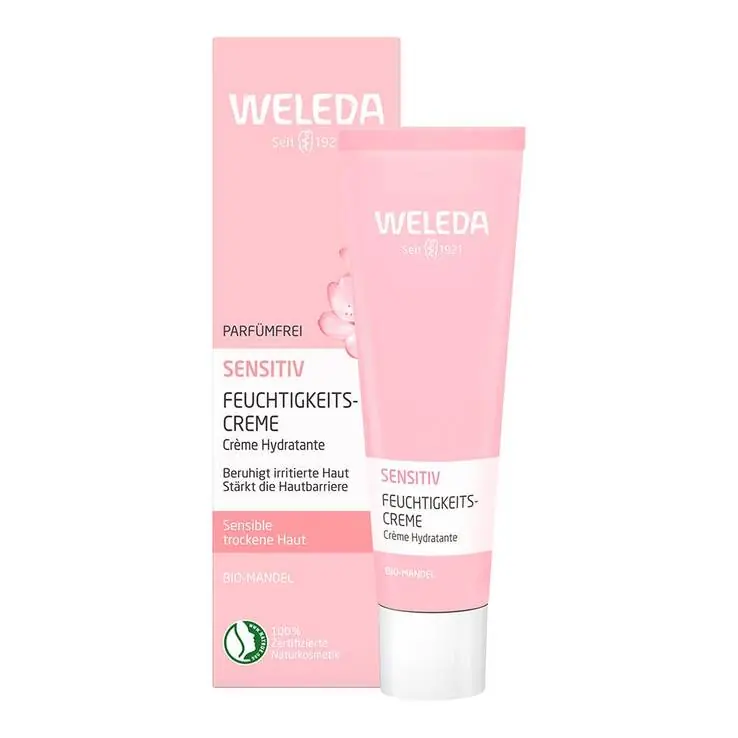 Finale Aktion Weleda Sensitiv Feuchtigkeitscreme Mandel, 30 ml