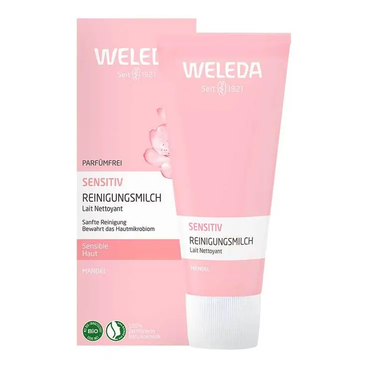 Weleda Mandel Sensitiv Reinigungsmilch, 75 ml Rabatt