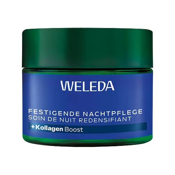 Weleda festigende Nachtpflege blauer Enzian & Edelweiß, 10 ml Original