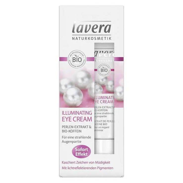 Garantierte Lieferung Lavera Illuminating Eye Cream Perle, 15 ml