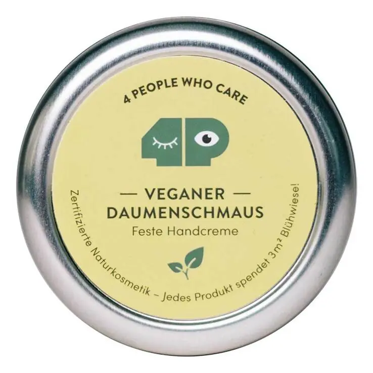 Gratis Versand Veganer Daumenschmaus Creme Dose, 30 g