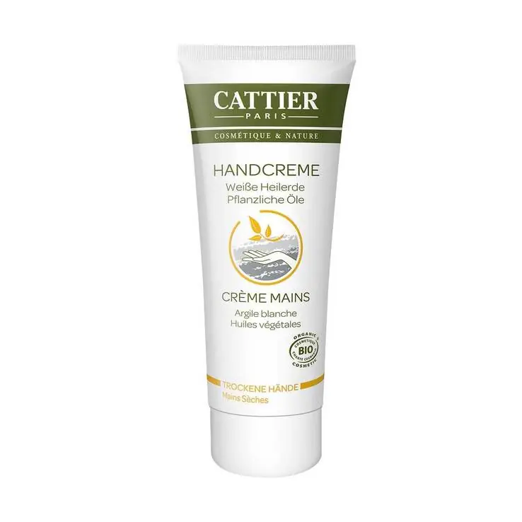 Cattier Creme Mains Handcreme für trockene und beanspruchte Haut, 75 ml Kostenfreie Lieferung